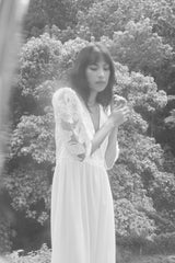 (Pre-Order) Nuoli Lace Puff Sleeve Dress