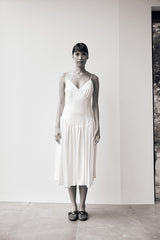 (Pre-Order) Caiji Satin Pouf Dress