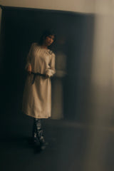 Deonna Long Sleeve Straight-Cut Midi Dress