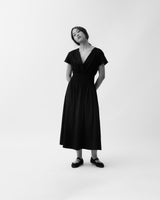 Silk Cotton Smock Dress